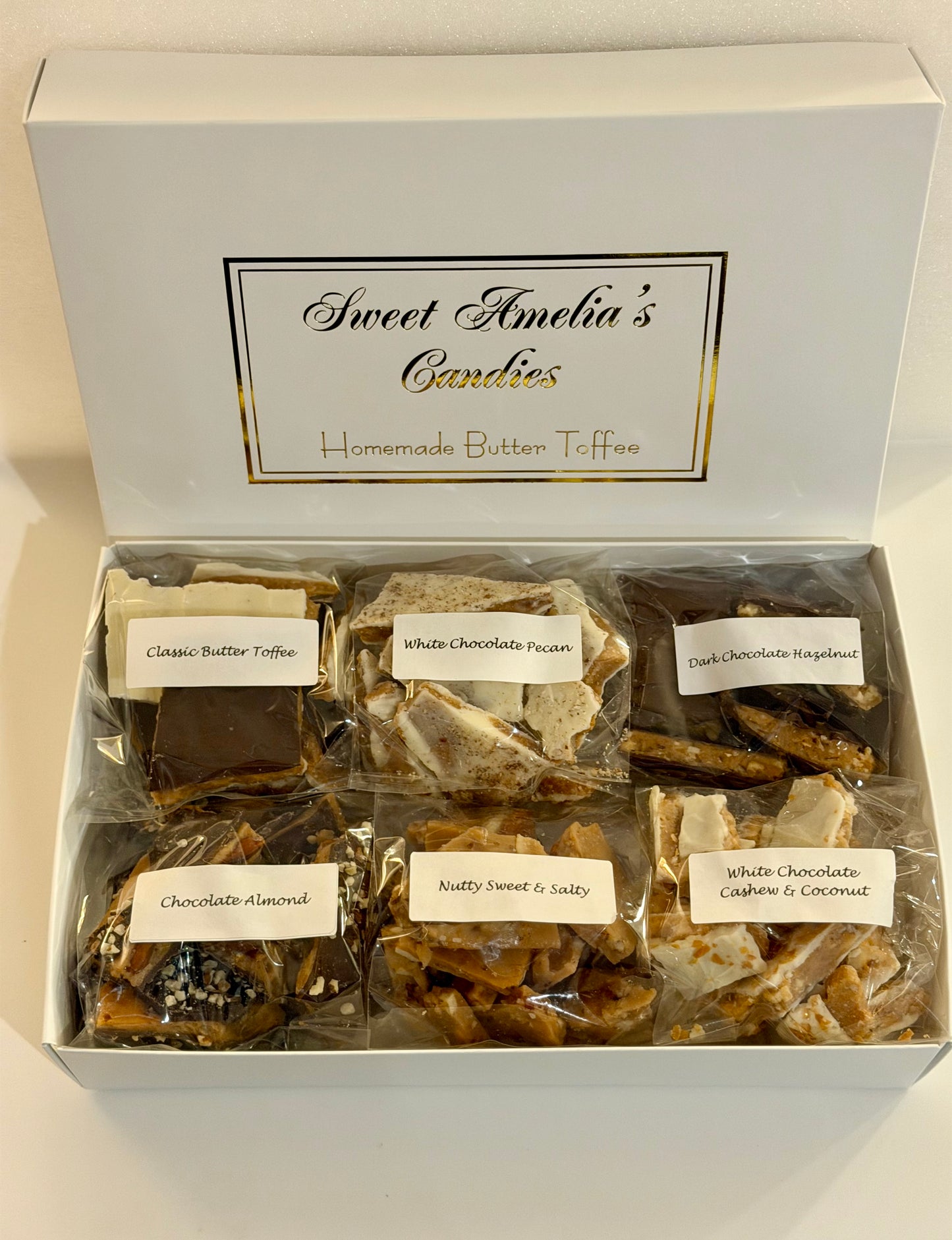 2.5 Pound Toffee Box