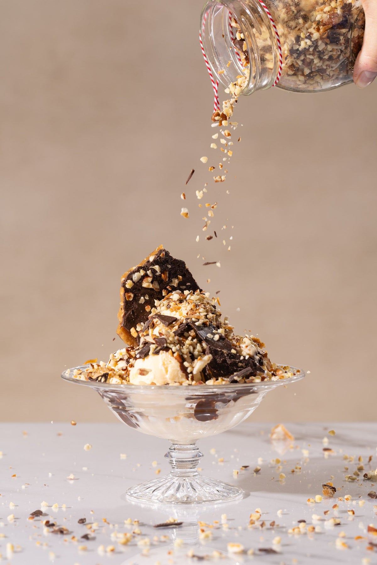 Sweet Amelia's toffee crumble, a fun way to enjoy it